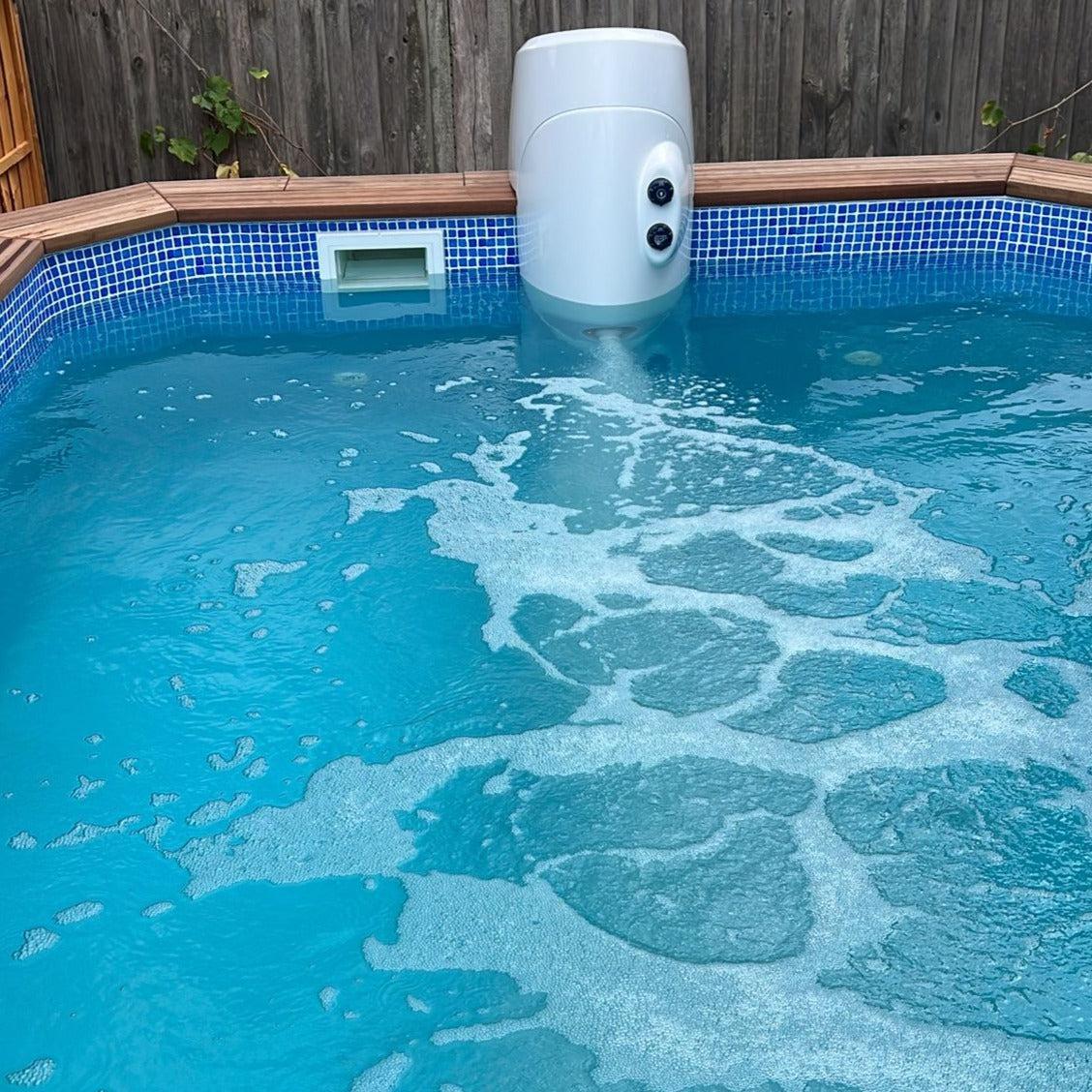 3.9m X 2.4m Timber Swimming Pool Kit, C/W Optional Heat & current