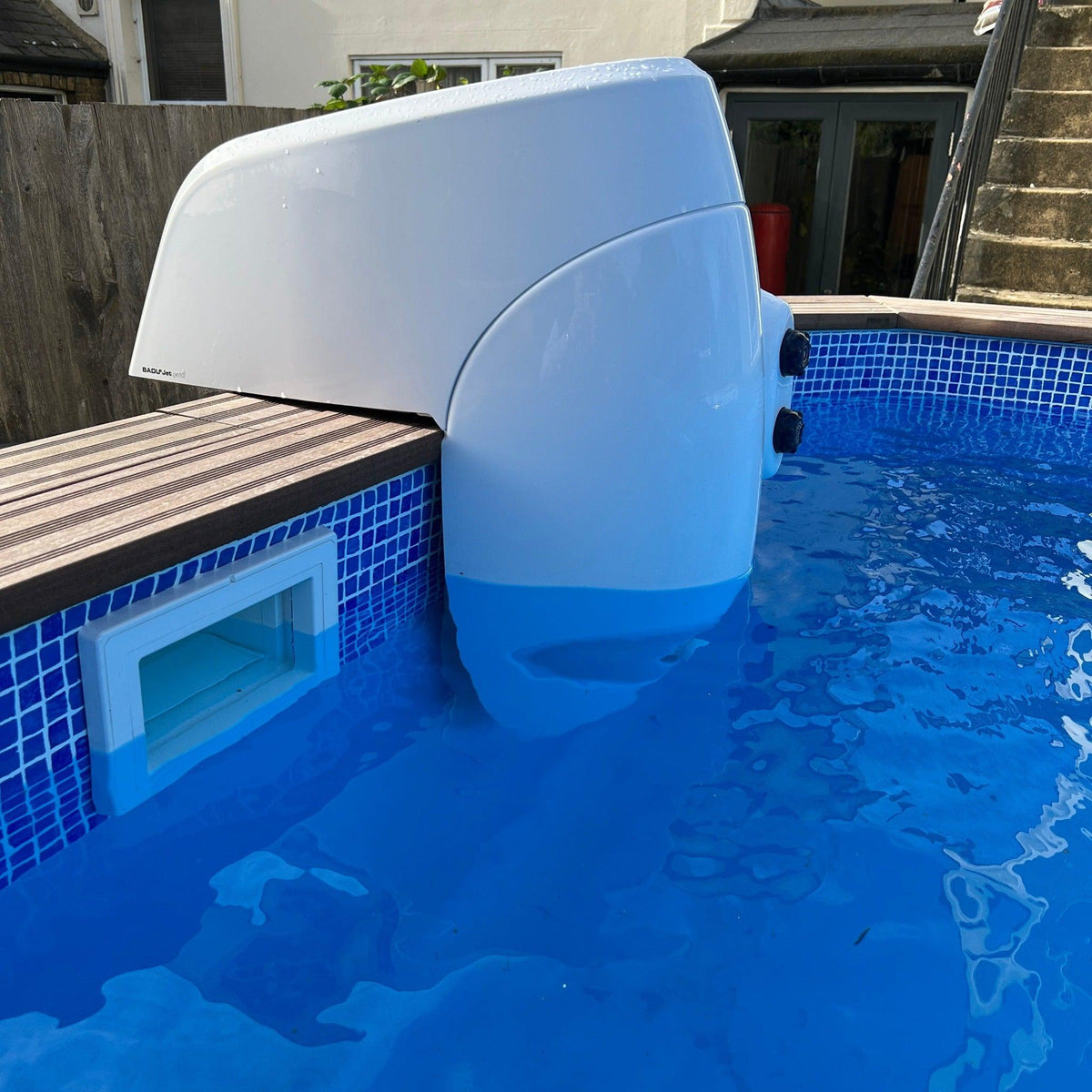 3.9m X 2.4m Timber Swimming Pool Kit, C/W Optional Heat & current