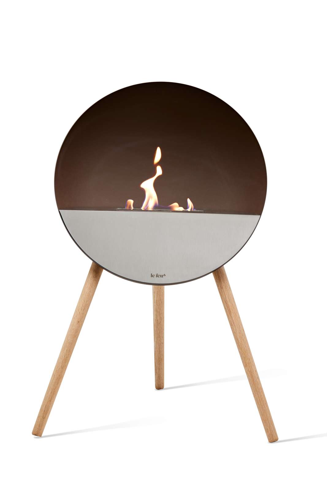 NEW Le Feu Eye Fireplace in Mocca