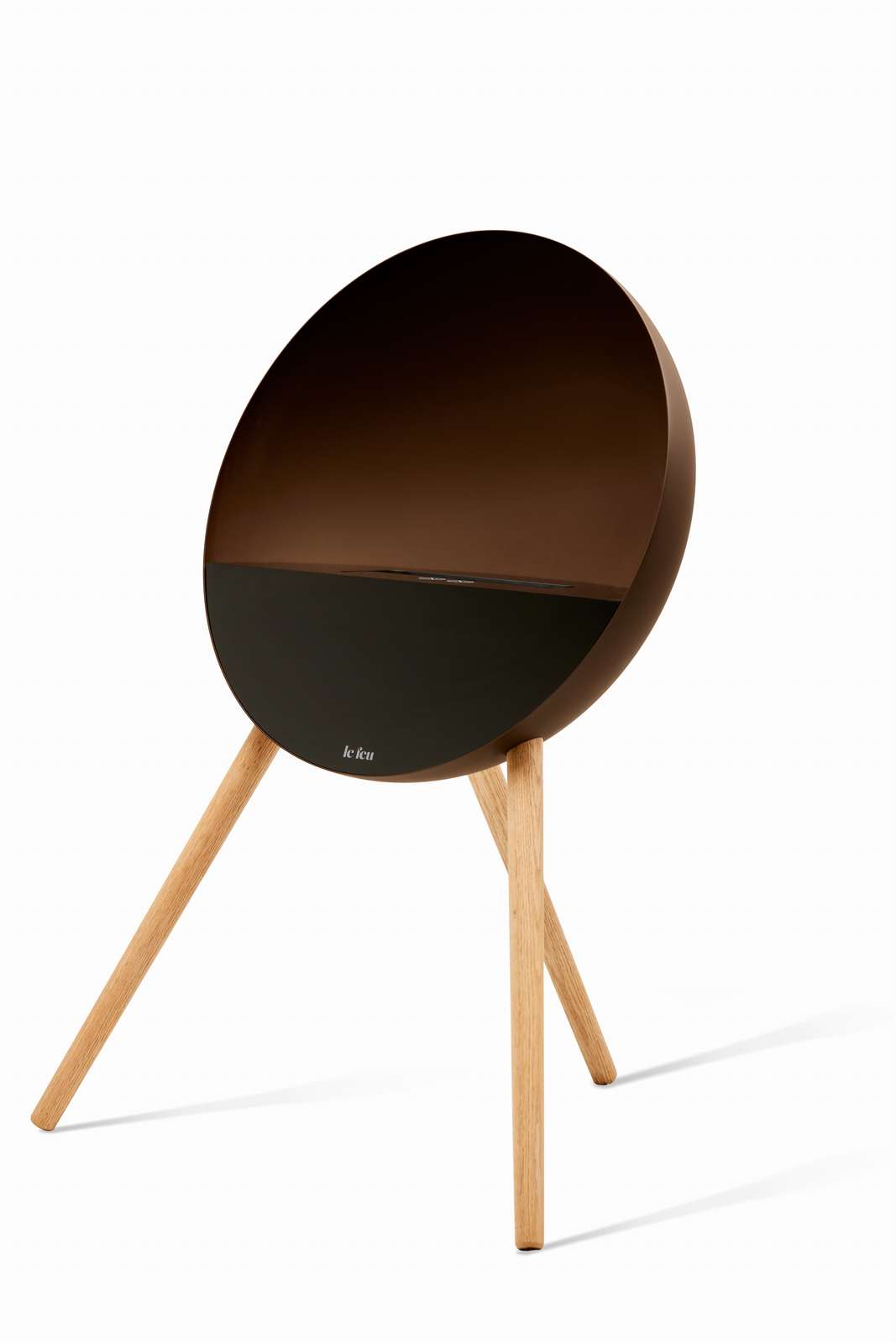 NEW Le Feu Eye Fireplace in Mocca