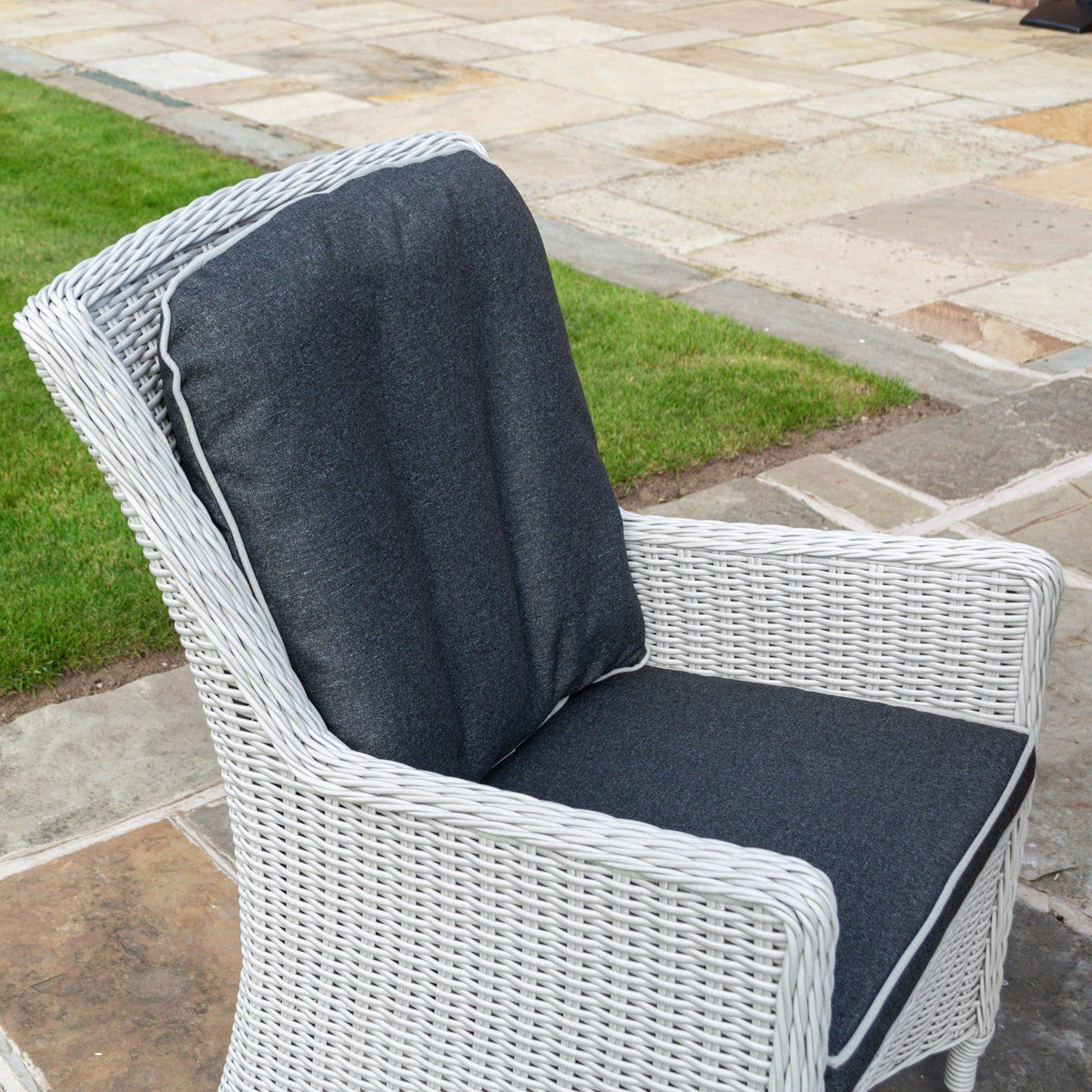 Rattan Effect Two Seater Bistro Set - Two Colours