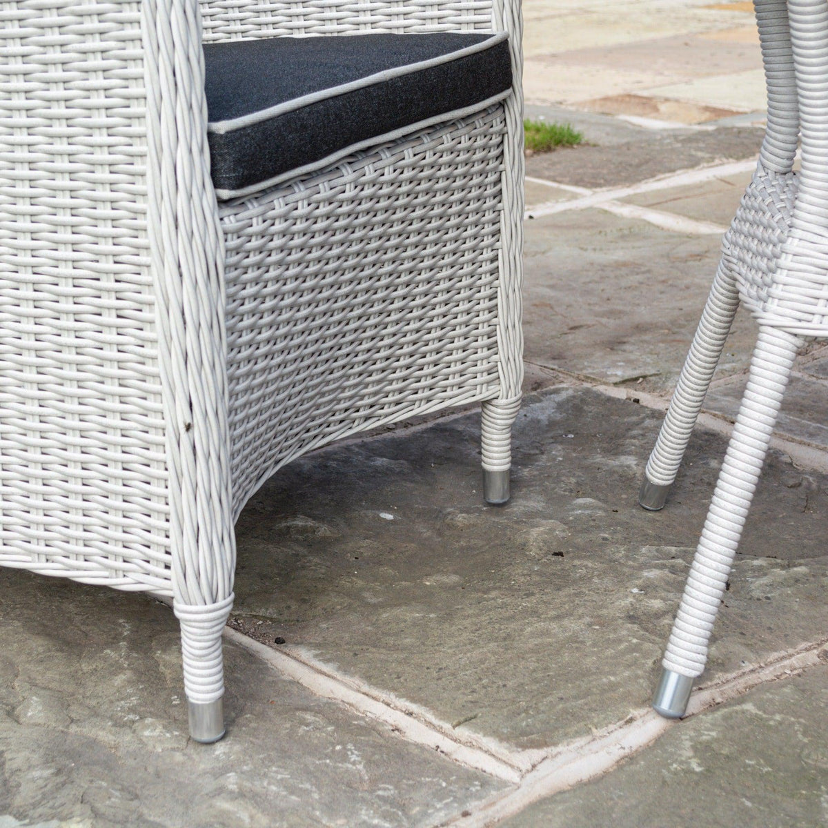 Rattan Effect Two Seater Bistro Set - Two Colours
