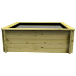 511 Gallon Raised Wooden Pond, 2M X 2M, 44mm thick, 831mm high, 2325 litres