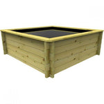 602 Gallon Raised Wooden Pond, 2M X 2M, 44mm thick, 965mm high, 2738 litres