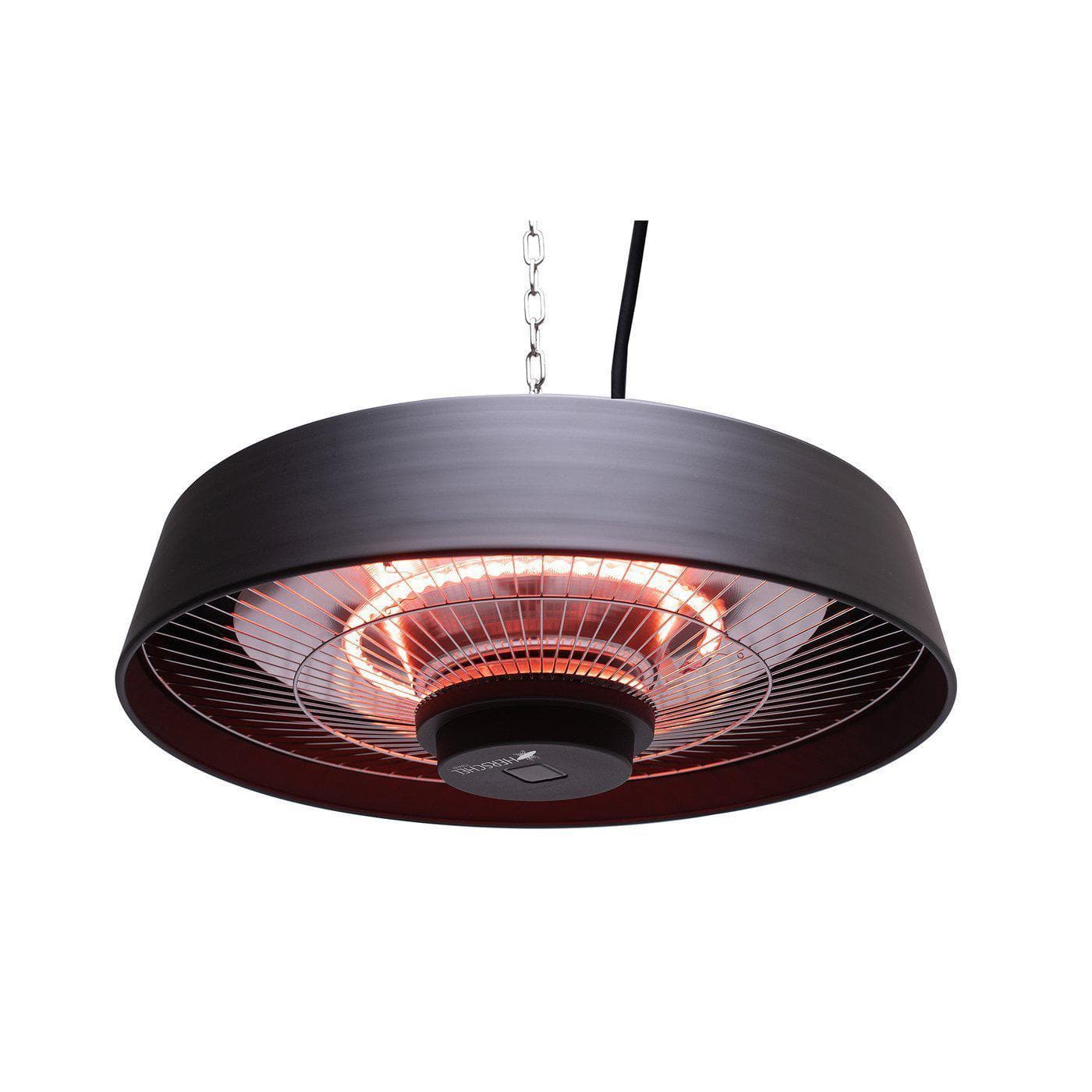 Hanging clearance patio heater