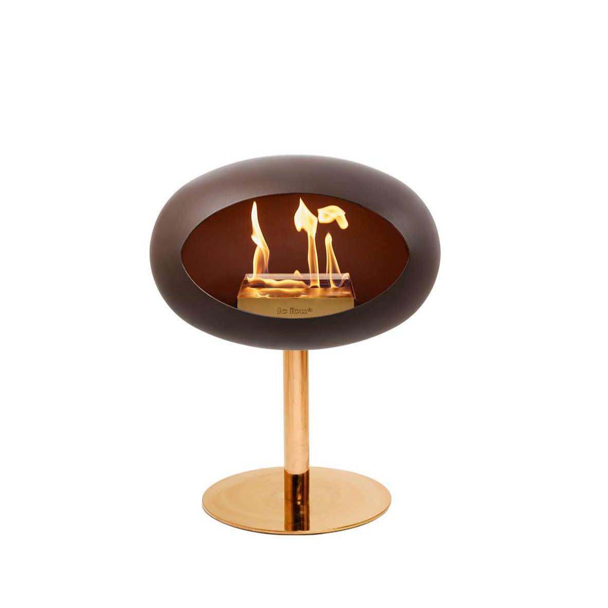 Le Feu STEEL LOW Bio Fireplace in Various Colours