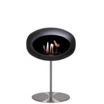 Le Feu STEEL LOW Bio Fireplace in Various Colours.