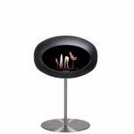 Le Feu STEEL LOW Bio Fireplace in Various Colours.