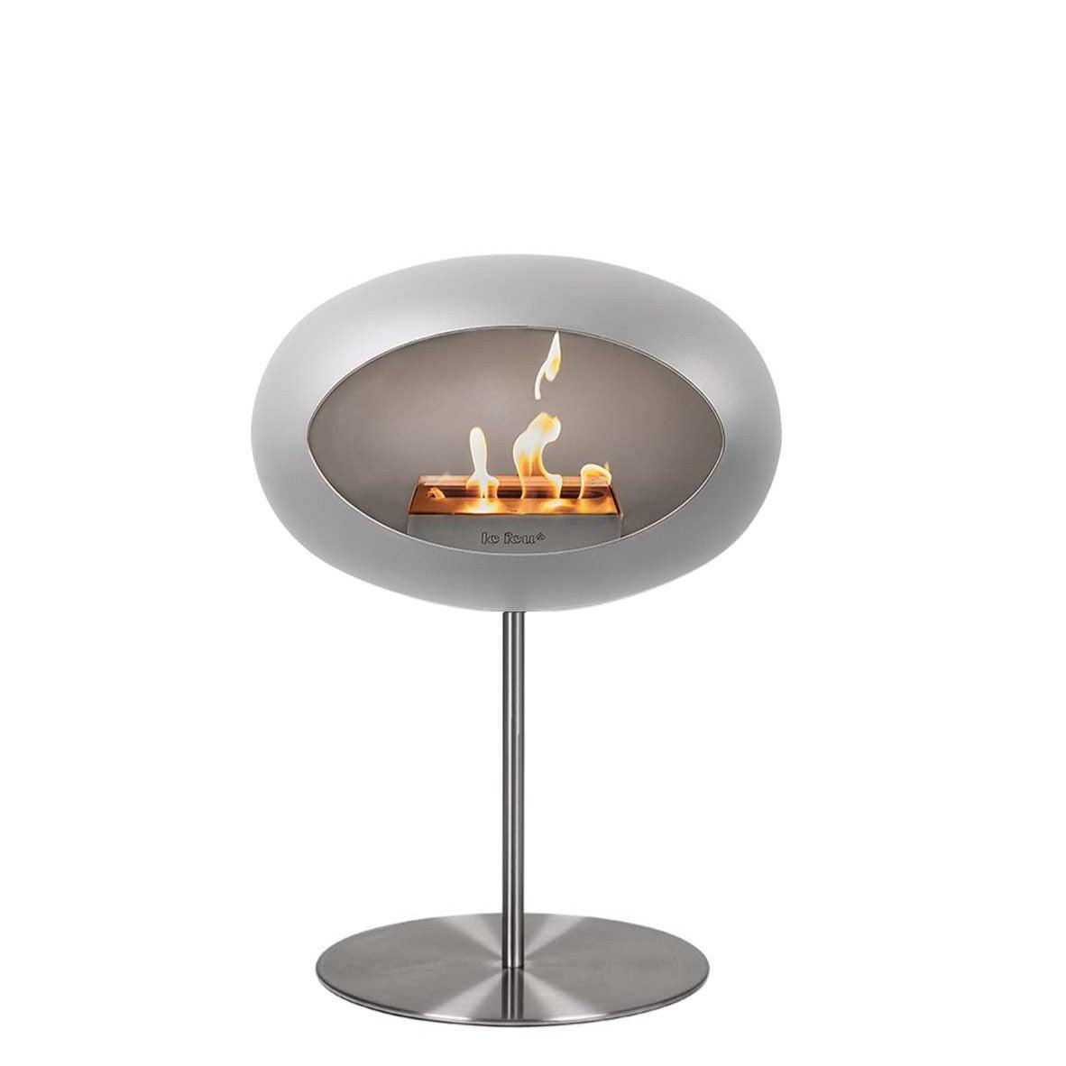 Le Feu STEEL LOW Bio Fireplace in Various Colours