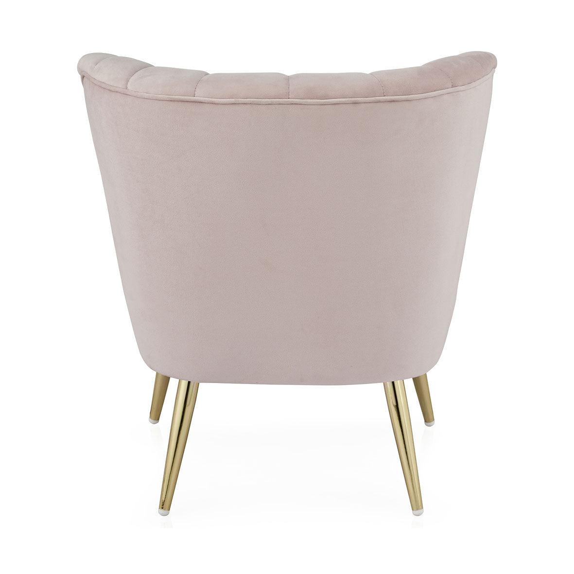 Quince | Cocktail Chair in Blush Pink