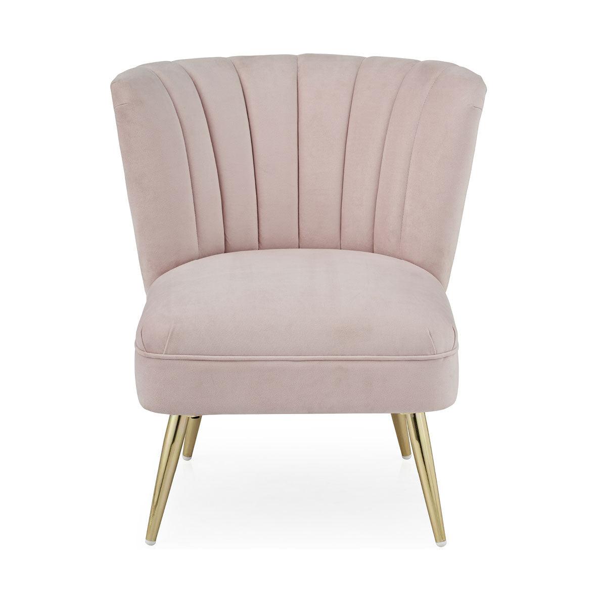 Quince | Cocktail Chair in Blush Pink