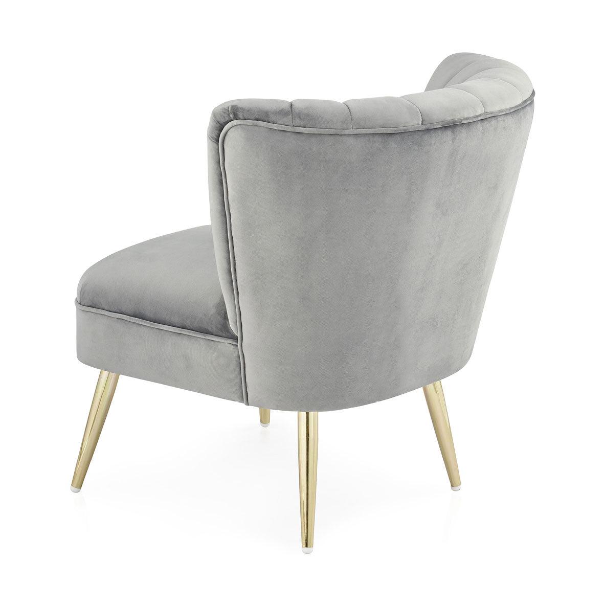 Quince | Cocktail Chair in Cool Grey