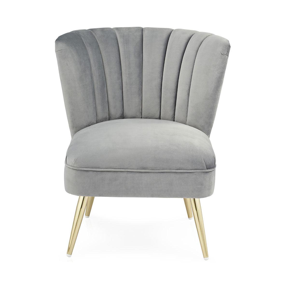 Quince | Cocktail Chair in Cool Grey