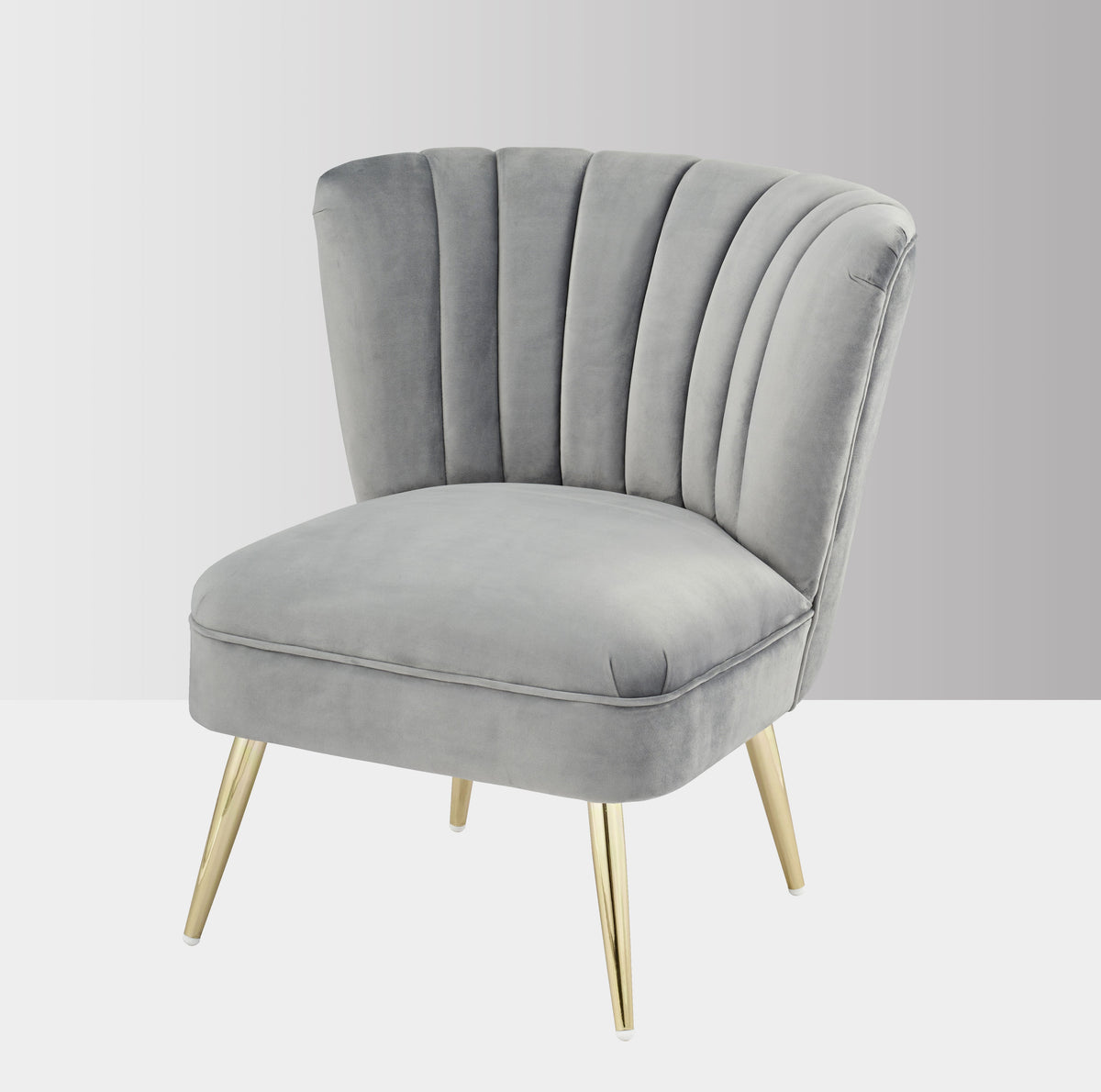 Quince | Cocktail Chair in Cool Grey