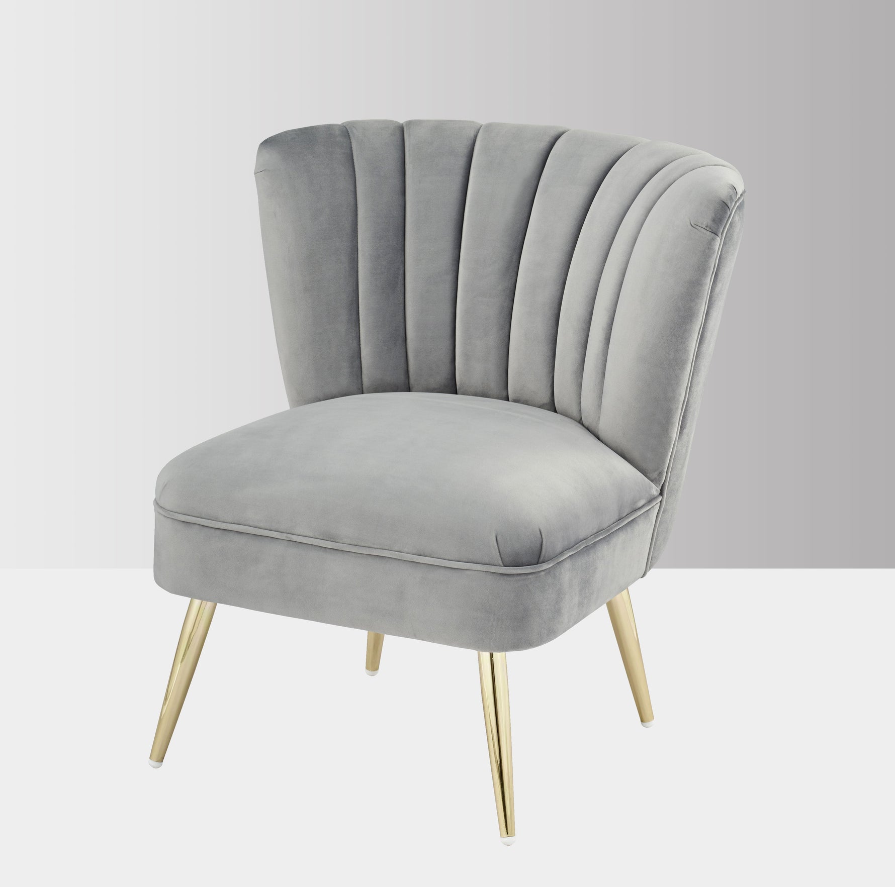 Quince | Cocktail Chair in Cool Grey