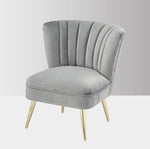 Quince | Cocktail Chair in Cool Grey.