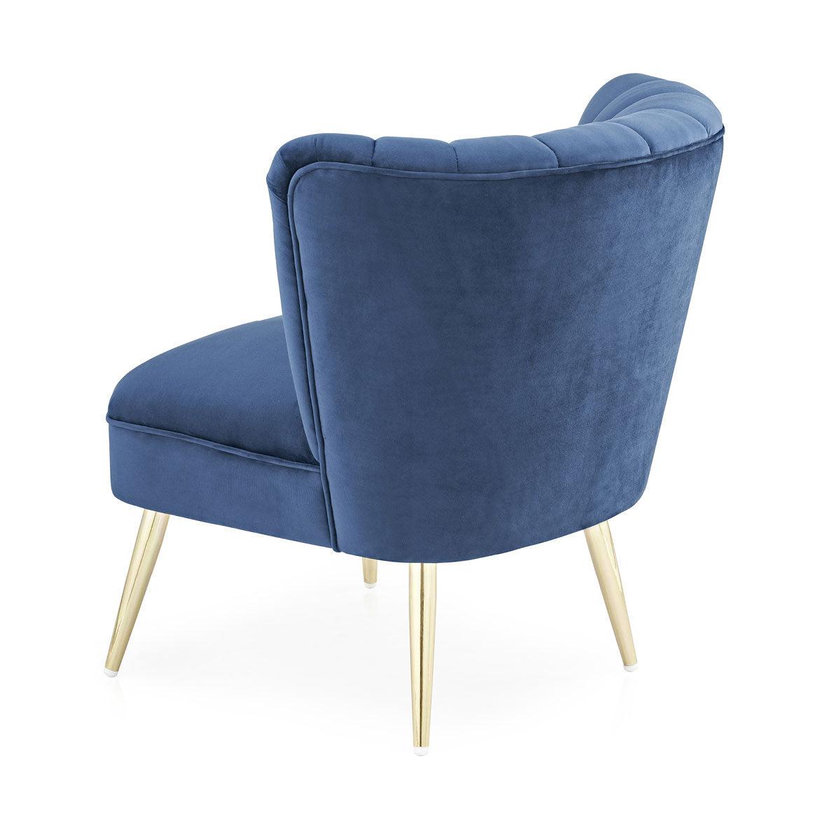 Quince | Cocktail Chair in Midnight Blue