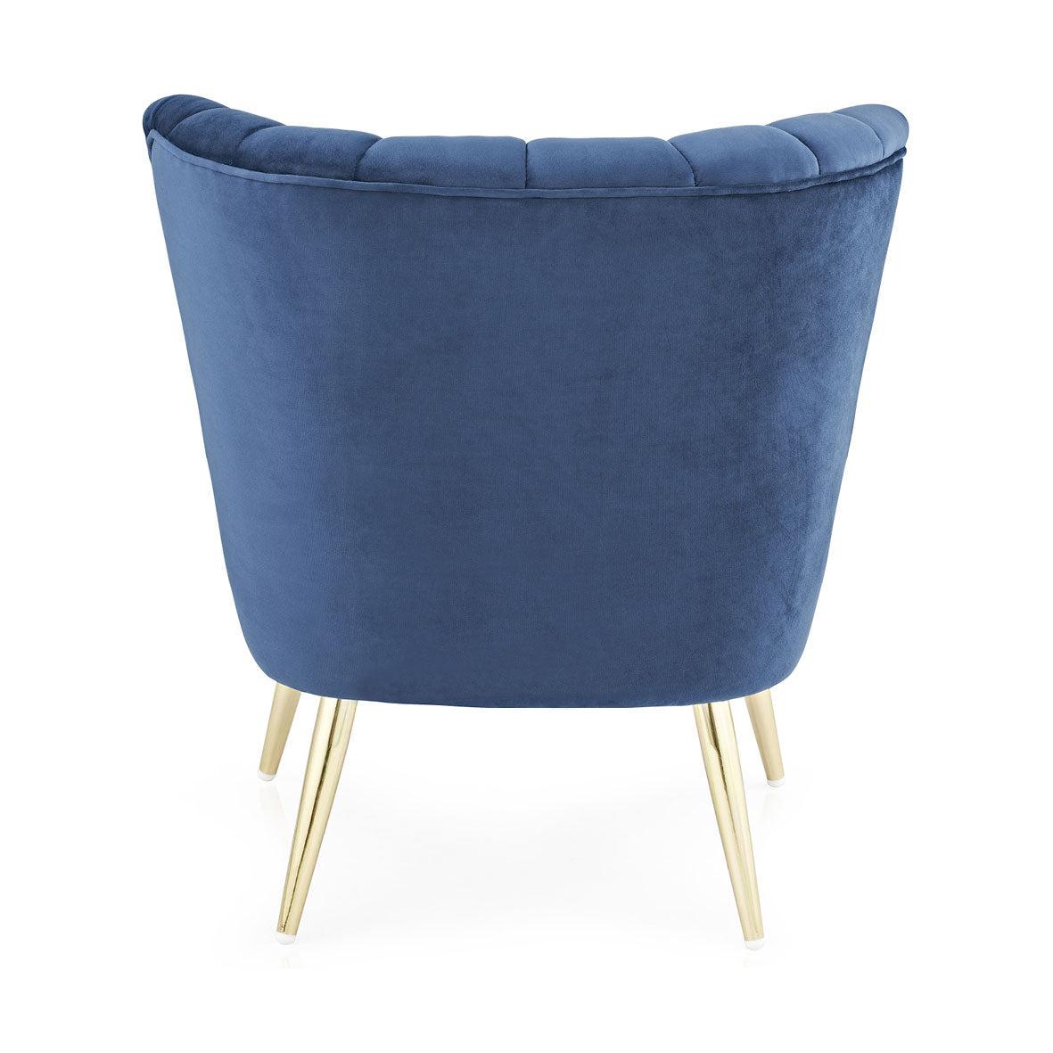 Quince | Cocktail Chair in Midnight Blue