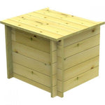 Wooden Pond Filtration Box.
