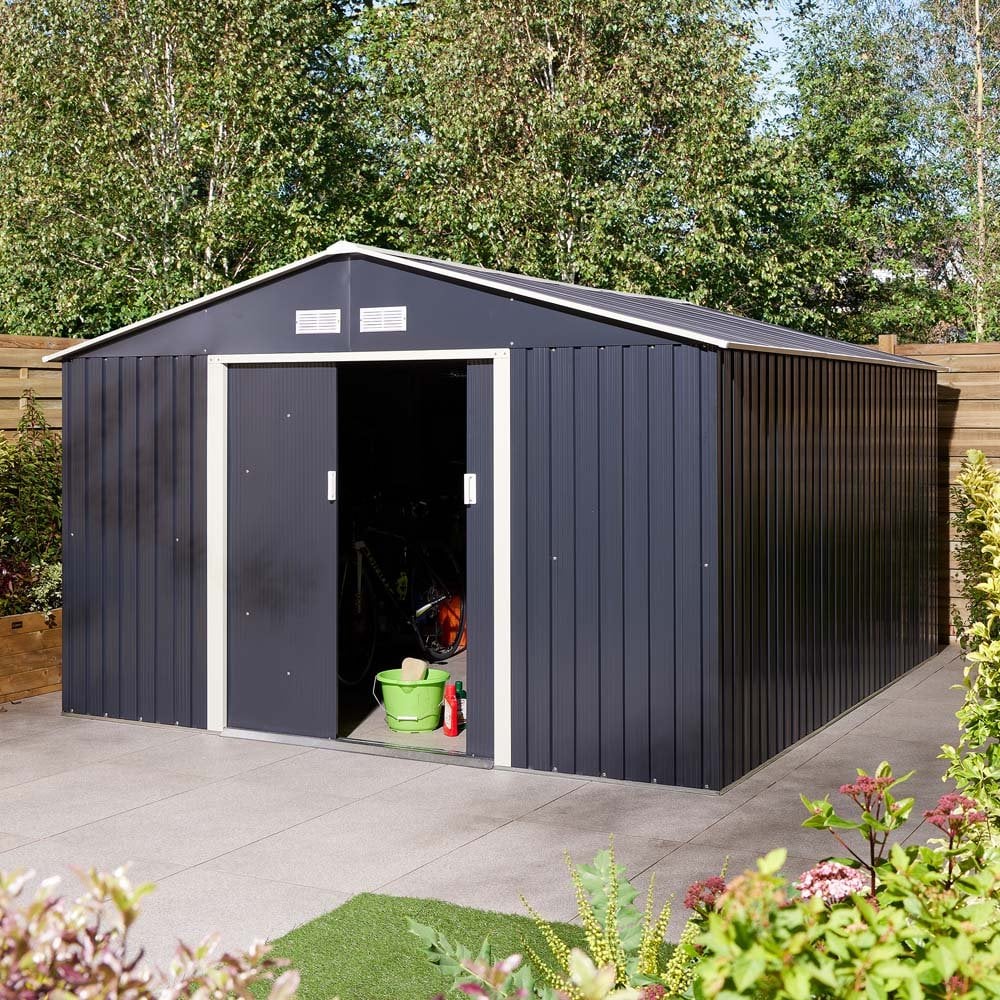 10x12 Trentvale Metal Apex Shed