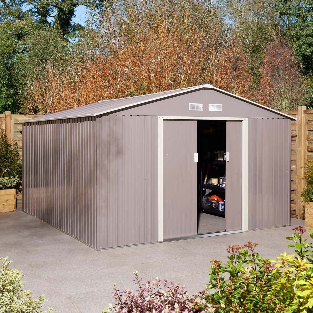 10x12 Trentvale Metal Apex Shed