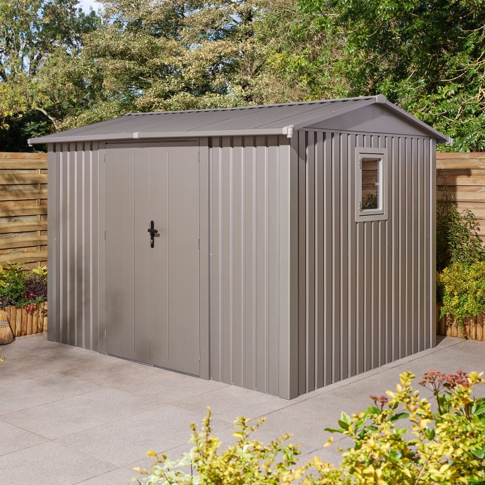 10x8 Brentvale Premium Metal Apex Shed