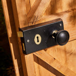 12x6 growhouse door lock detail