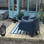 Loize Decking LayzeeDeck Redwood Kit - Easy, Durable DIY Decking