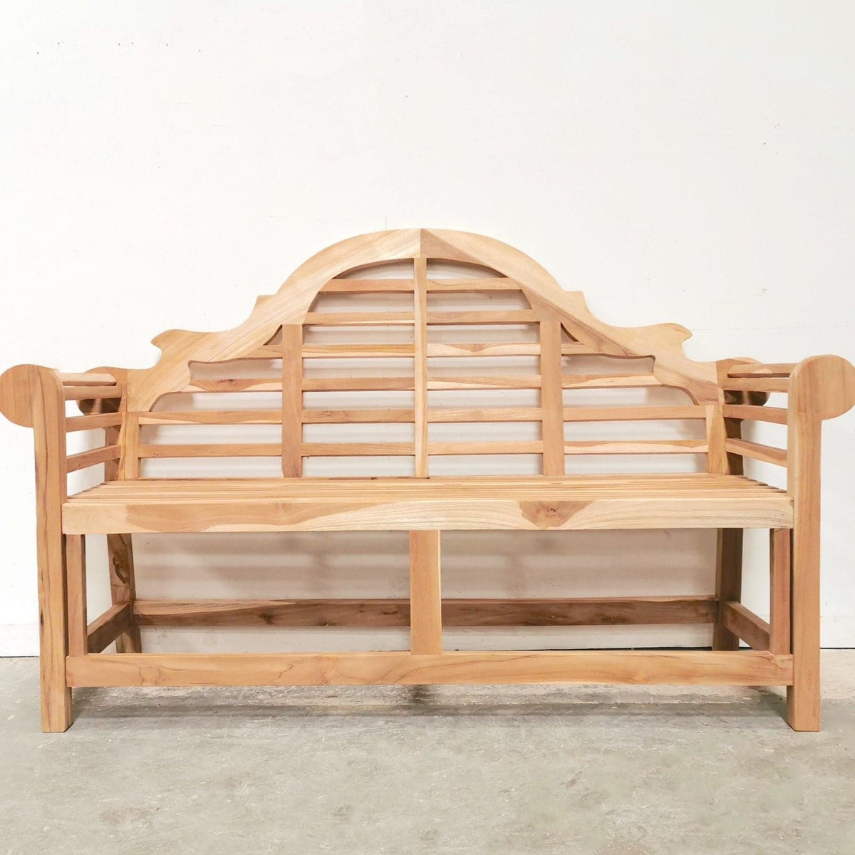 2 Seater Solid Teak Lutyens style, Marlborough Bench.