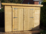 22mm x 125mm Tanalised, pressure treated Tongue & Grooved LogLap cladding