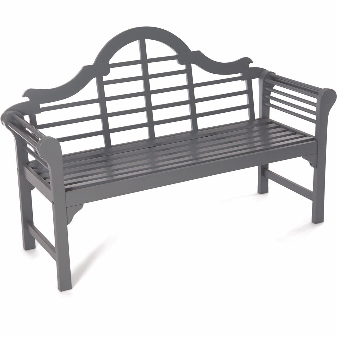 2/3 Seater Solid Acacia, PU Painted Hardwood Lutyens style, Marlborough Bench.