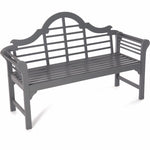 2/3 Seater Solid Acacia, PU Painted Hardwood Lutyens style, Marlborough Bench.