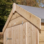 4x4 Shiplap Apex Shed with Single Door