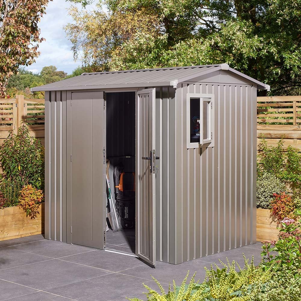 8x6 Brentvale Premium Metal Apex Shed