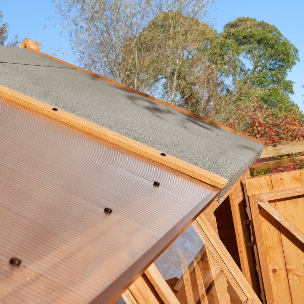 8x6 grow house with store roof detail