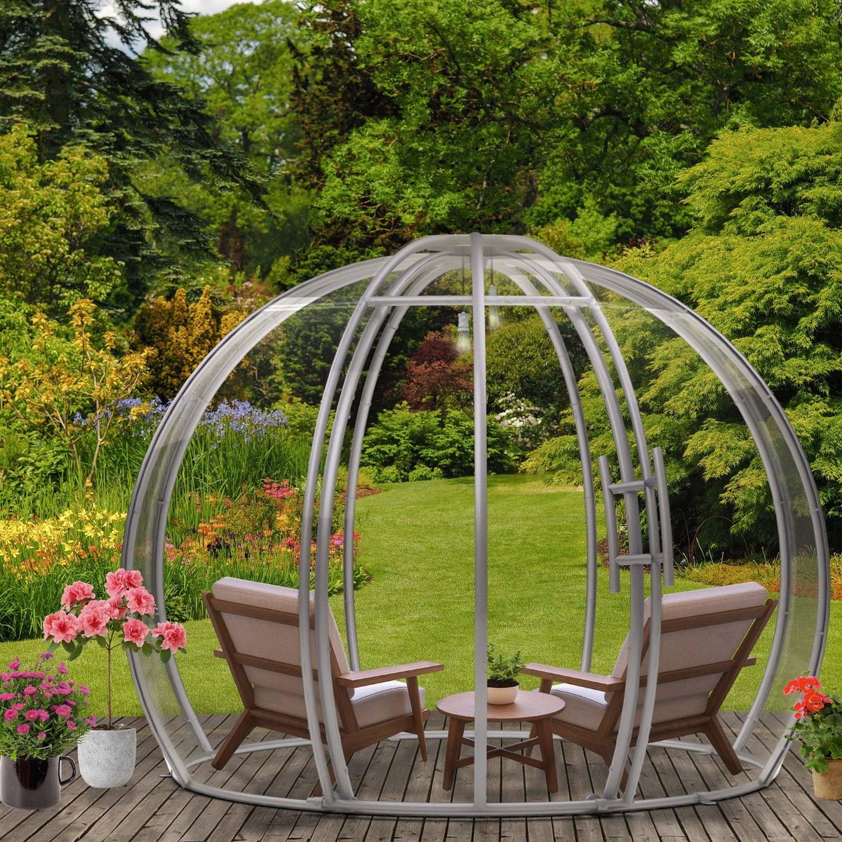 Astreea Igloo Plus Large, medium or XL, Garden Igloo Pod for up to 16 people