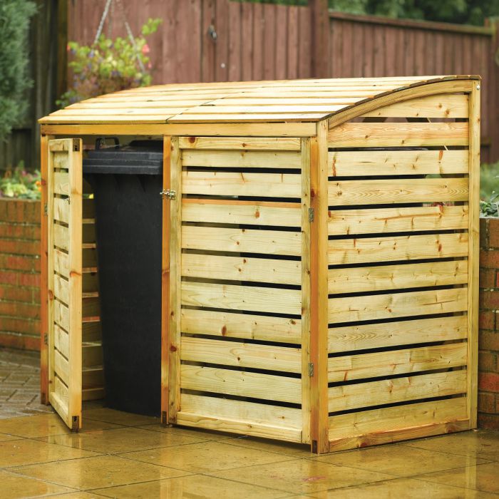 Double Bin store, Tanalised Timber.