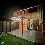 Heavy Duty Tanalised Timber Pergola Complete DIY Kit, Slow Grown Spruce, various sizes.