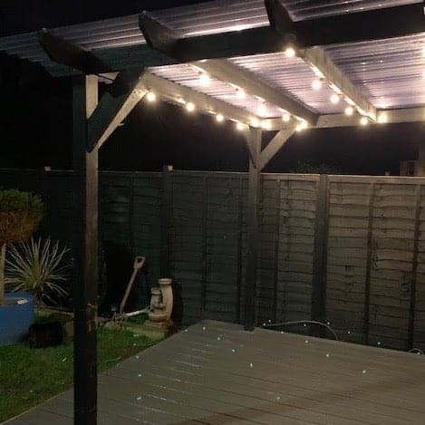 Heavy Duty Tanalised Timber Pergola Complete DIY Kit, Slow Grown Spruce, various sizes.