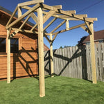 Heavy Duty Timber Gazebo DIY Kit with roof frame only | various sizes