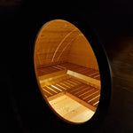 Hobbit Sauna, various sizes, Wood-Fired or Electric.