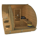 Hobbit Sauna, various sizes, Wood-Fired or Electric.