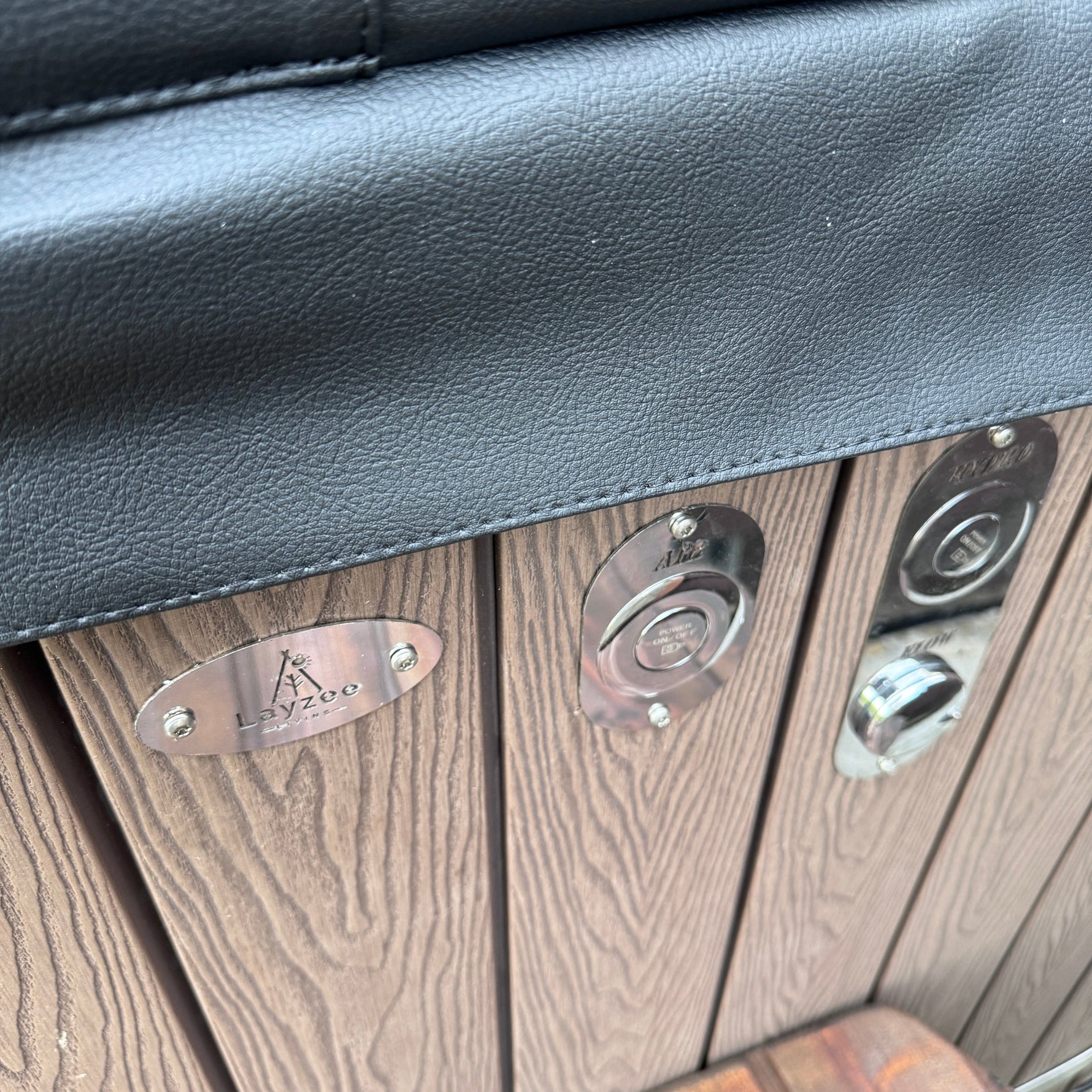 Ofuro wood-fired tub with external heater