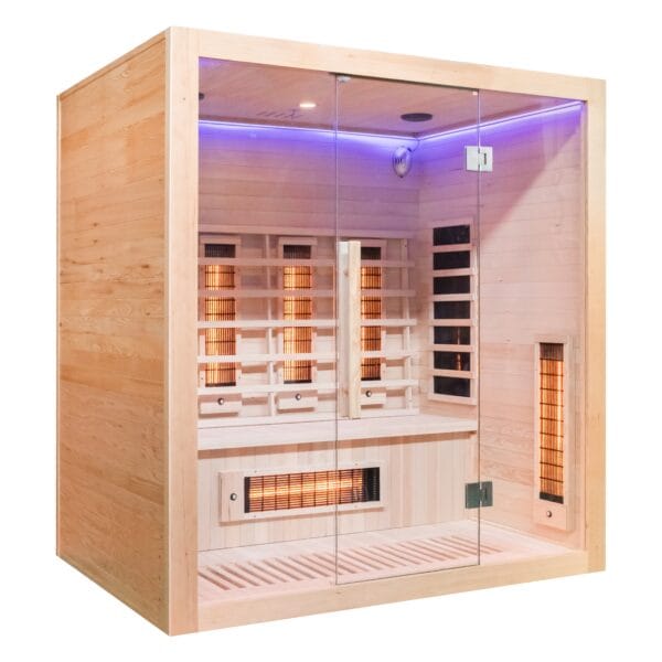 KN-004-6 Infrared Sauna 600x600