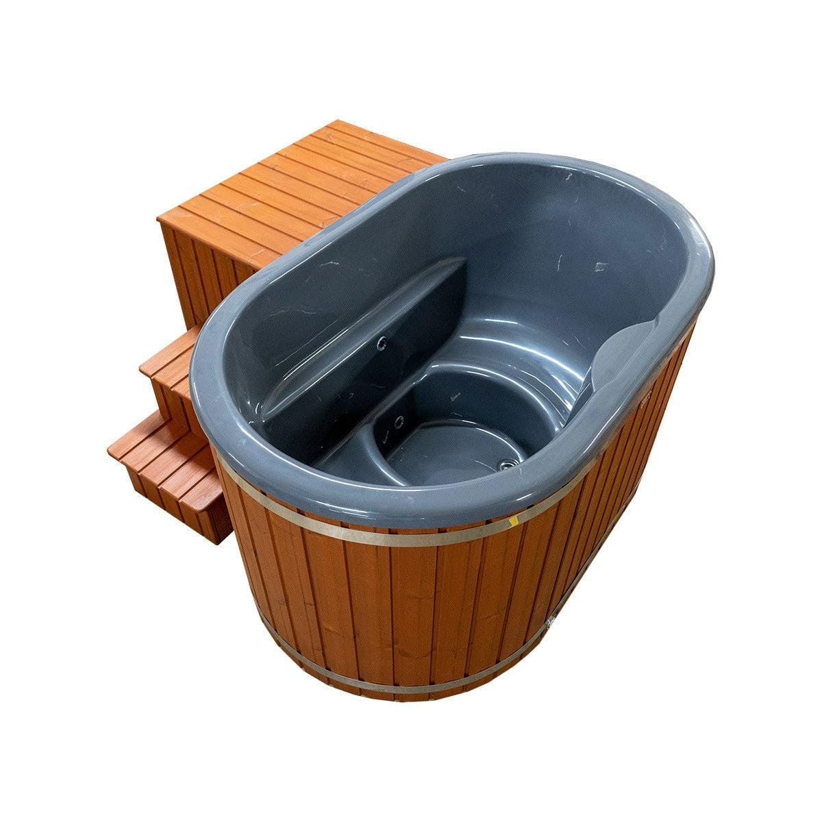 Pool Ice Double | Lay-Down Plunge Pool/ Ice Bath | Fibreglass Liner | Thermowoo ...