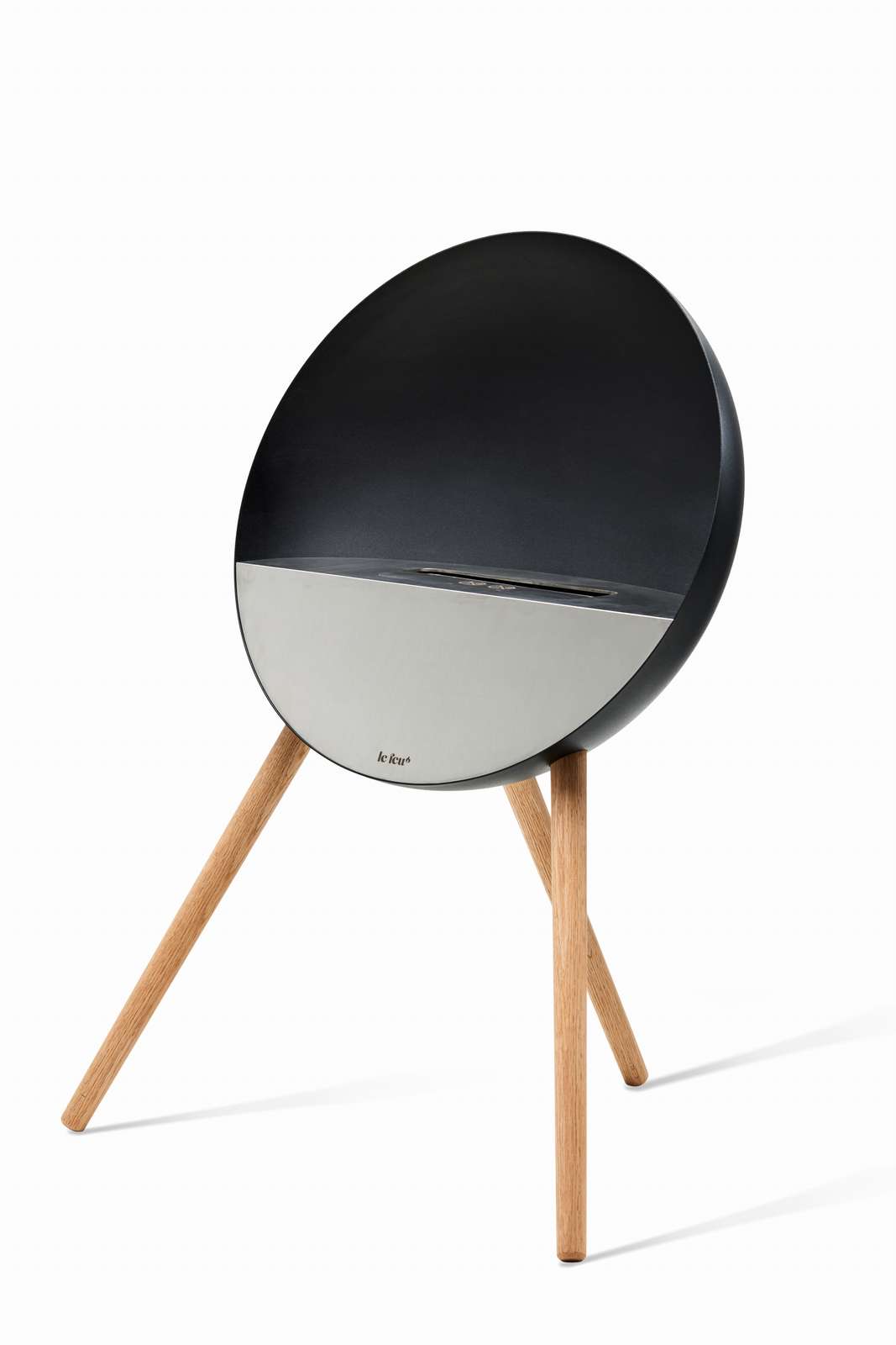 NEW Le Feu Eye Fireplace in Black