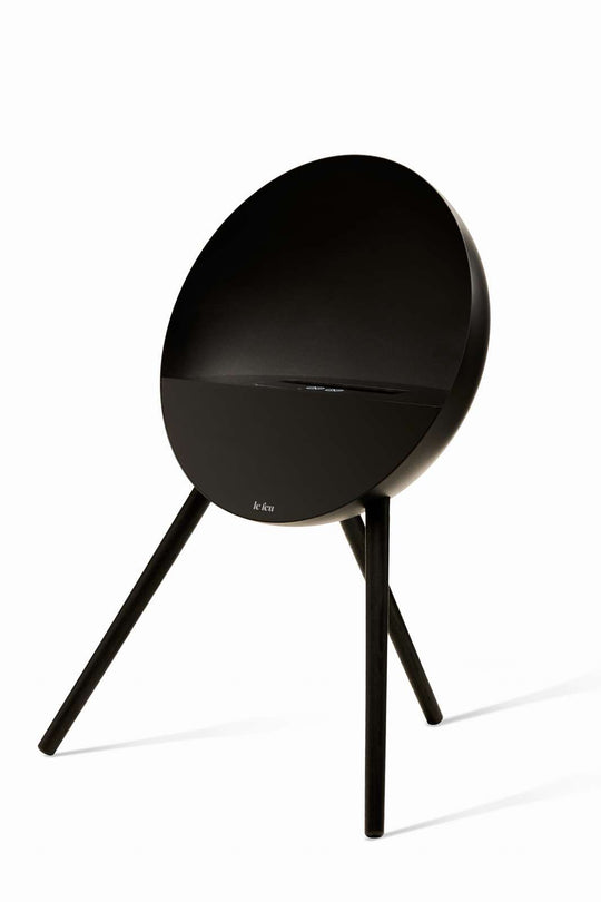 NEW Le Feu Eye Fireplace in Black