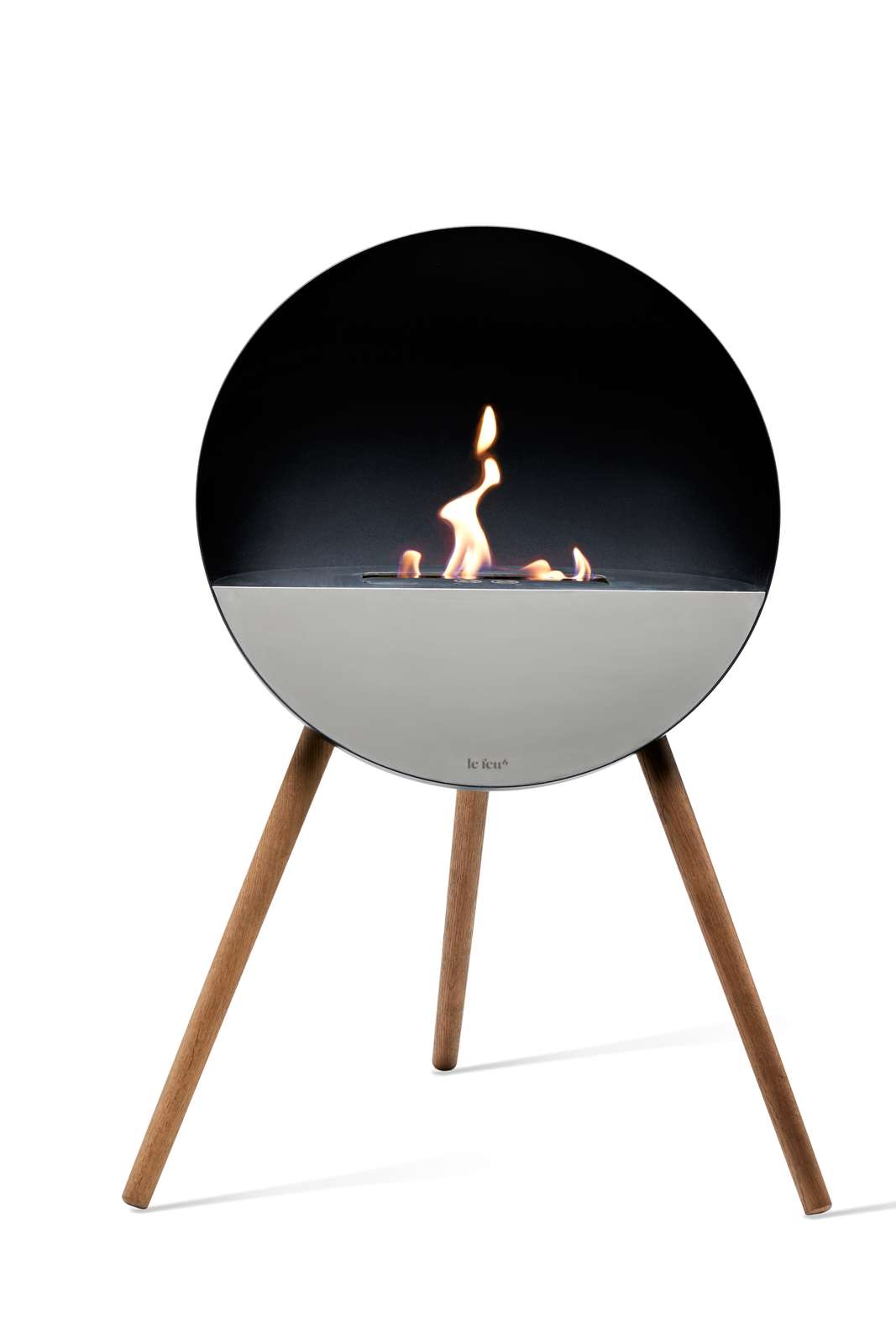 NEW Le Feu Eye Fireplace in Black