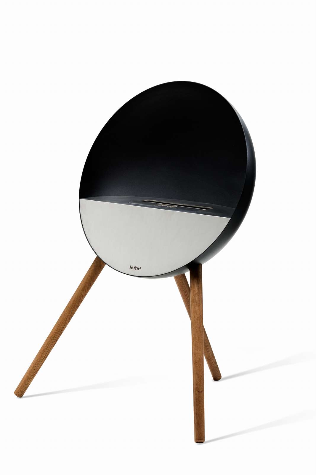 NEW Le Feu Eye Fireplace in Black