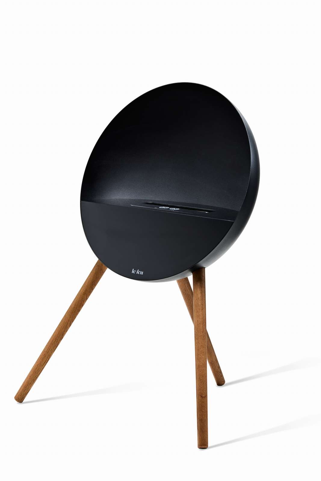 NEW Le Feu Eye Fireplace in Black